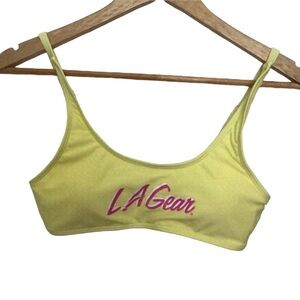 80’S look LA Gear bra top swimsuit 1980 1990 Barbie inspiration